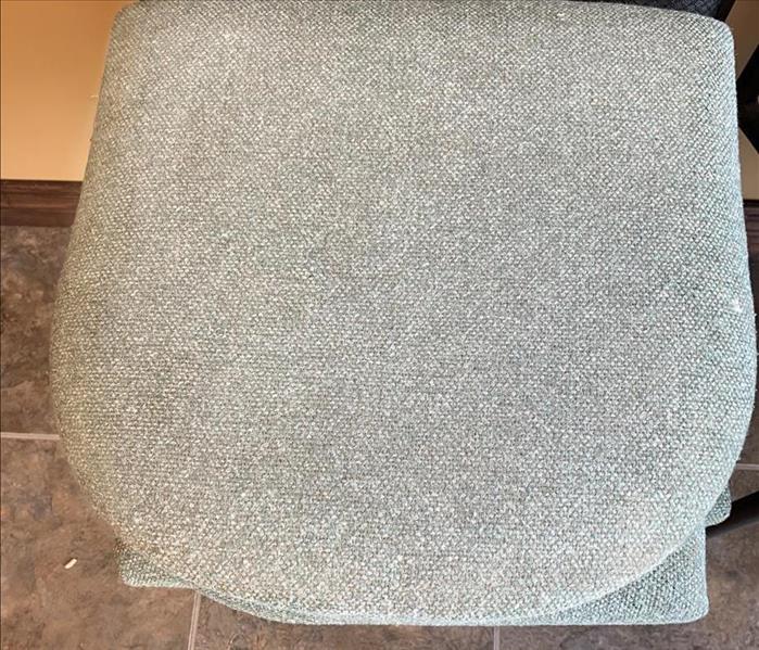 Clean new looking green/gray cushion