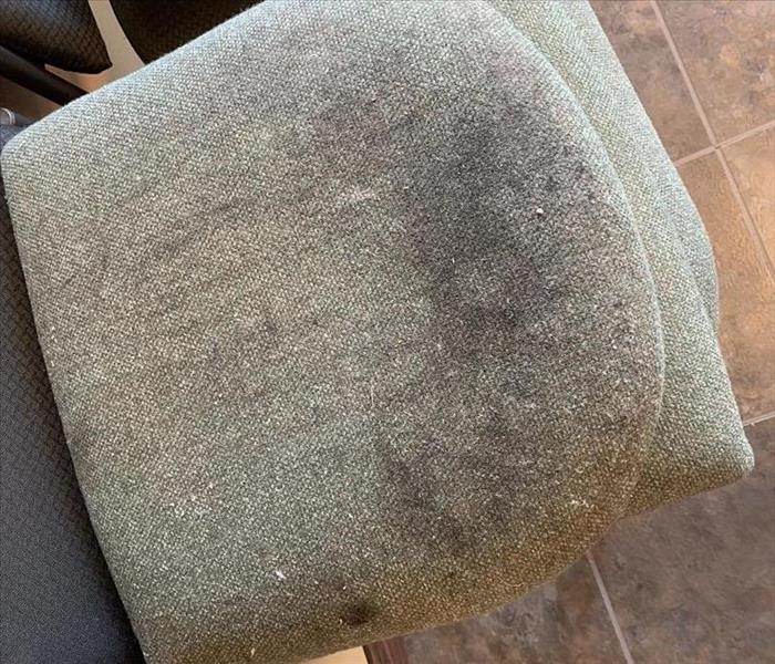 Smoke covered cushion
